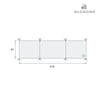 Alondra Protector Cuna 70x 140 cm - Lila