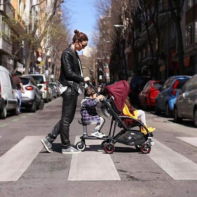Patineta Comfort para Coches Bugaboo Blanca y Augusto
