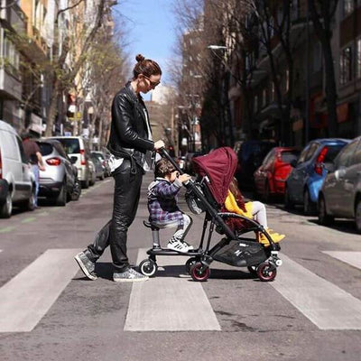 Patineta Comfort para Coches Bugaboo Blanca y Augusto