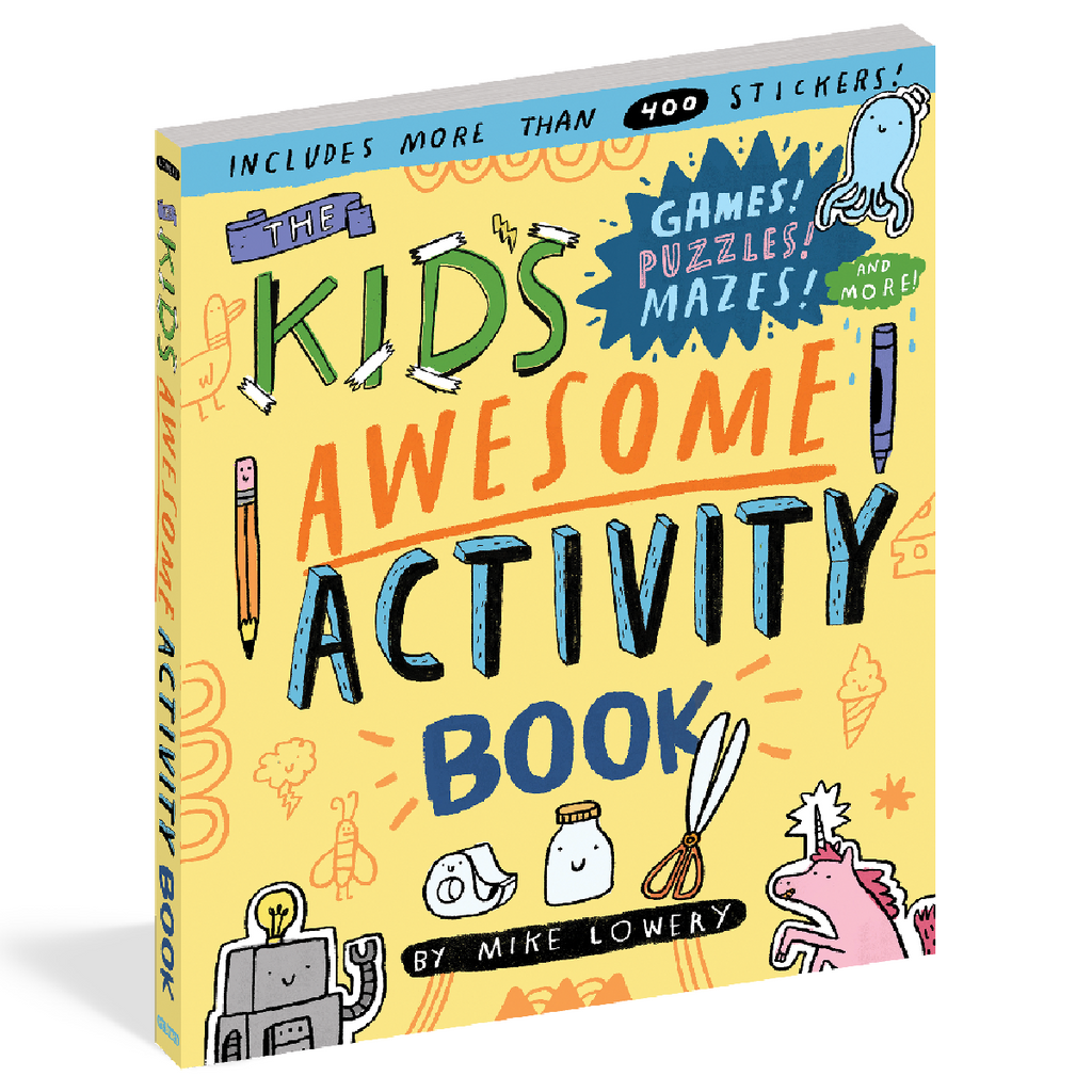 Workman Libro The Kid's Awesome Activity Book