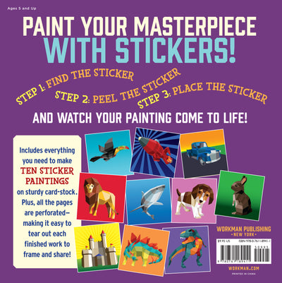 Workman Libro Paint by Sticker Kids