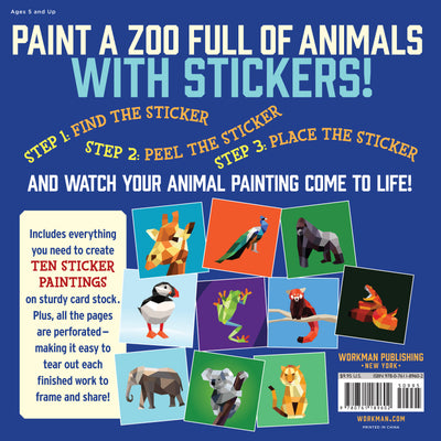 Workman Libro Paint by Sticker Kids