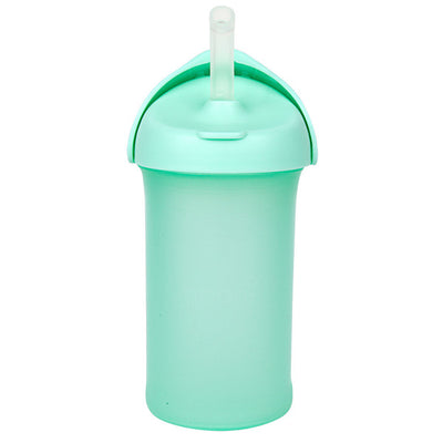 Boon Swig Vaso con Bombilla flexible 270 ml - Menta