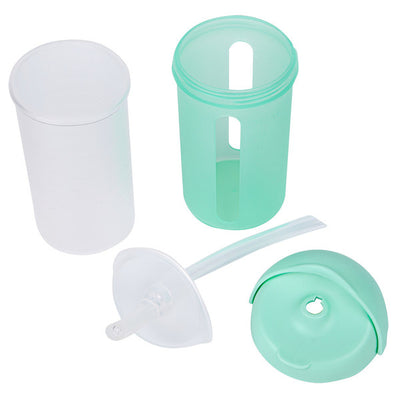 Boon Swig Vaso con Bombilla flexible 270 ml - Menta