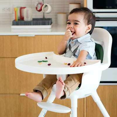 Boon Silla para Comer Evolutiva Grub - Blanca