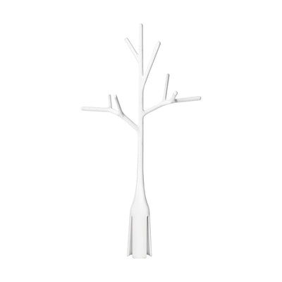 Boon Accesorio para Secador de Mamaderas Twig Árbol Blanco, con diseño único para organizar mamaderas.