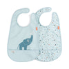 Done by Deer Set de 2 Baberos con velcro - Elphee