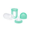 Boon Set 3 Mamaderas con bolsa de silicona Nursh - 8 oz Teal