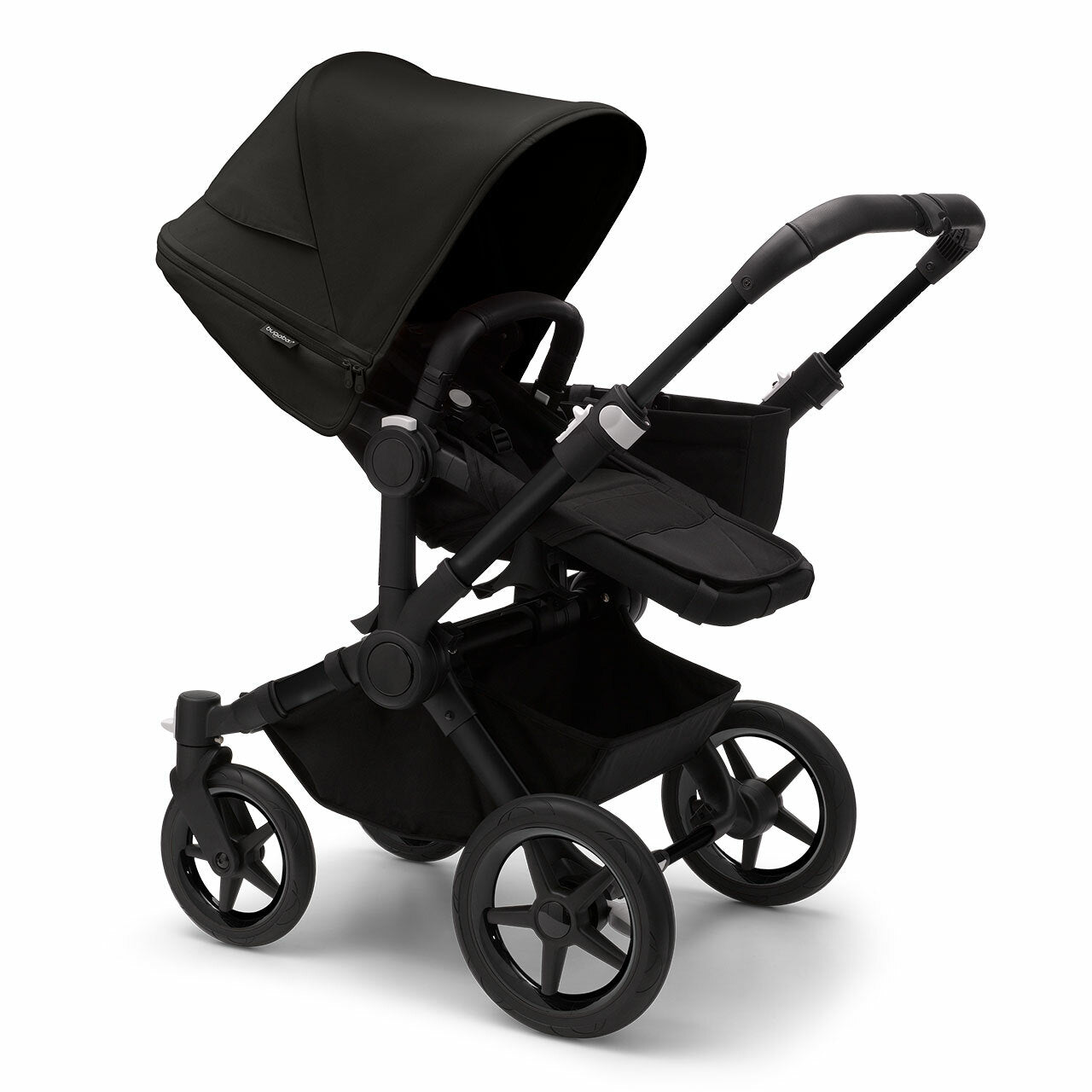 Bugaboo Coche Donkey 5 Mono Negro/Midnight black con Midnight black