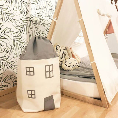 Childhome Canasto para juguetes - Casa