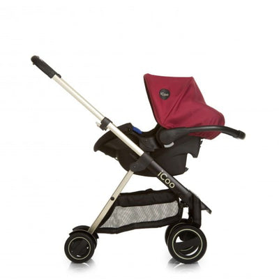 Coche Acrobat Trio XL ICOO - Rojo
