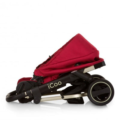 Coche Acrobat Trio XL ICOO - Rojo