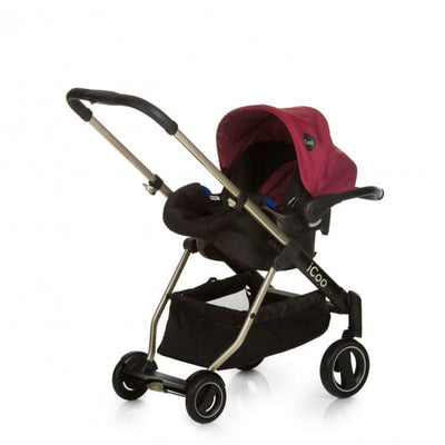 Coche Acrobat Trio XL ICOO - Rojo