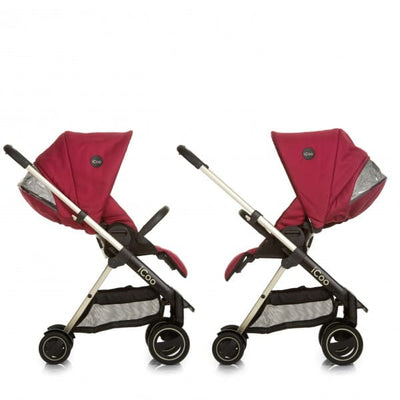 Coche Acrobat Trio XL ICOO - Rojo