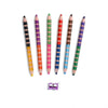 Eeboo 6 lápices Jumbo doble colores