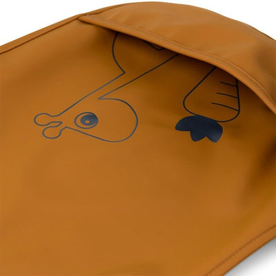 Done by Deer Set de 2 Baberos con velcro - Mostaza