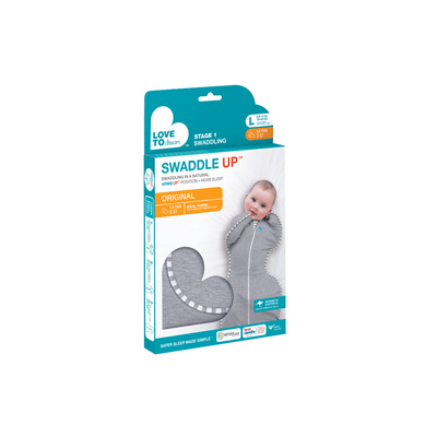 Love to Dream Saco Swaddle UP™ TOG 1.0 - Gris