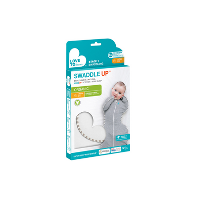 Love to Dream Saco Swaddle UP™ TOG 1.0 Orgánico - Crema