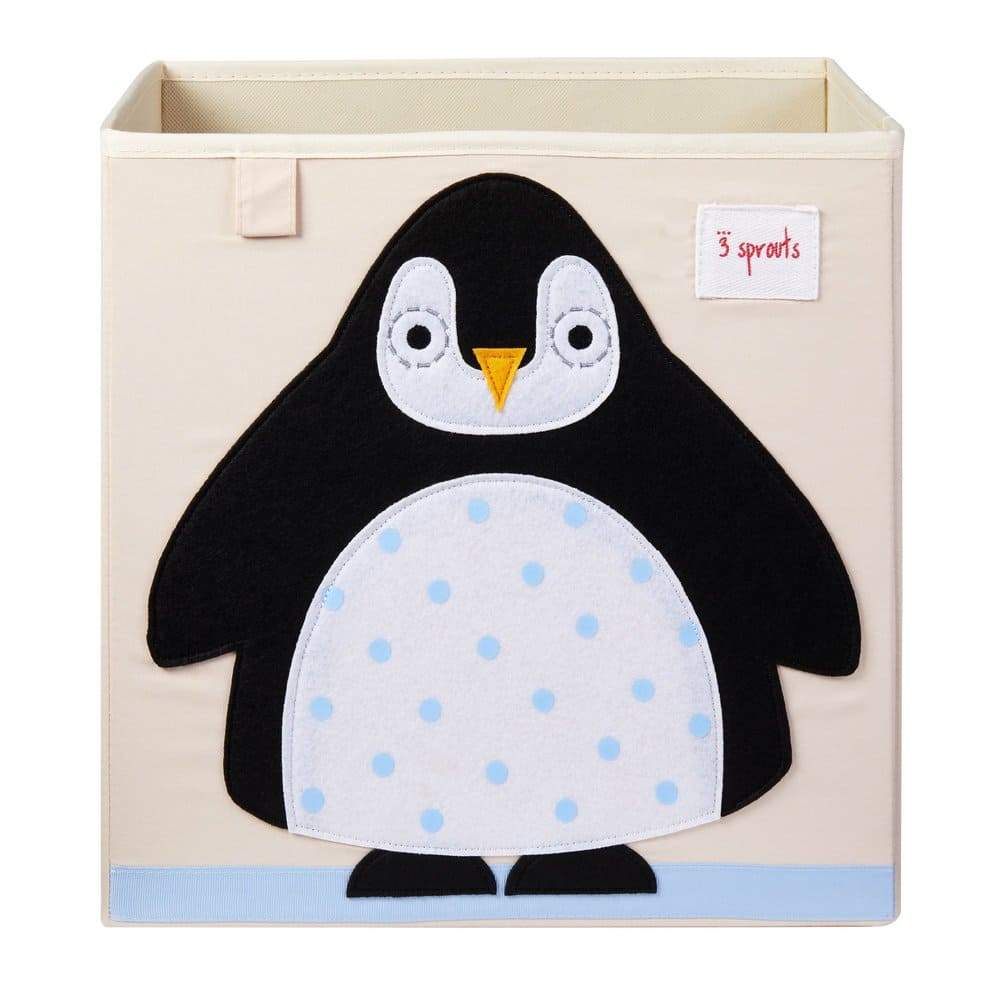 3 Sprouts Caja para juguetes - Pingüino
