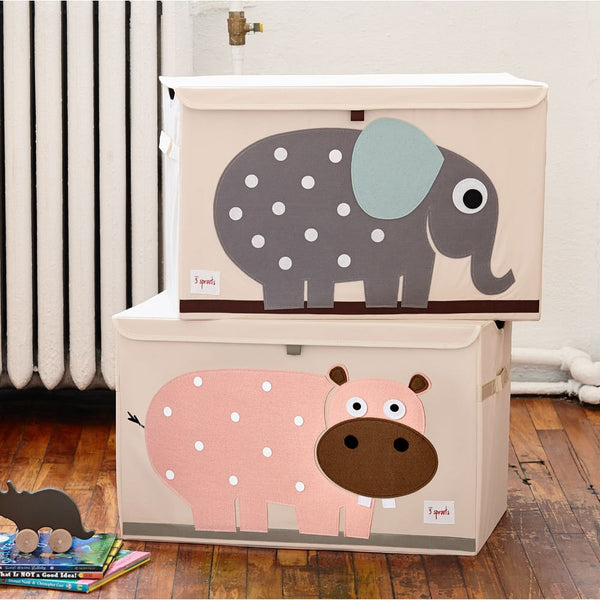 3 Sprouts Baúl Juguetes - Hipopótamo