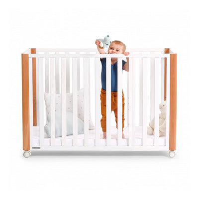 Kinderkraft Cuna de madera 4 en 1 - Koya