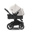 Bugaboo Coche Donkey 5 Duo - Negro/Midnight black con Misty White