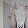 Mural-Ixxi-Bohemian skull large imagen del producto IXHL002-Blanca-y-Augusto