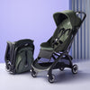 Travel System Coche Bugaboo Butterfly Azul con Silla Nido Aton S2