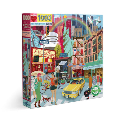 Eeboo Puzzle 1000 piezas - Nueva York