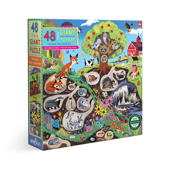 Eeboo Puzzle Gigante 48 piezas