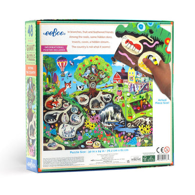 Eeboo Puzzle Gigante 48 piezas