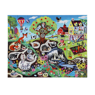 Eeboo Puzzle Gigante 48 piezas