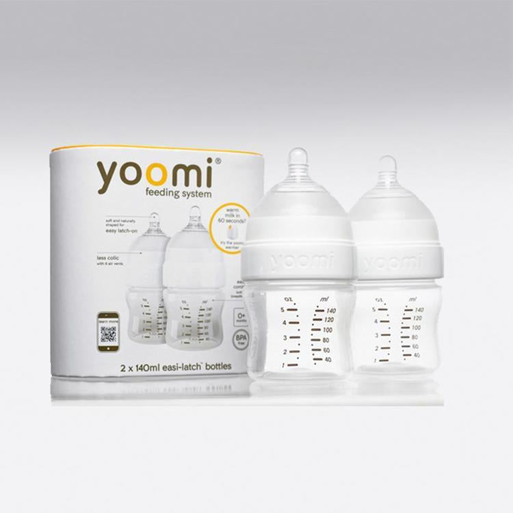 Yoomi Pack 2 mamaderas - 140 ml