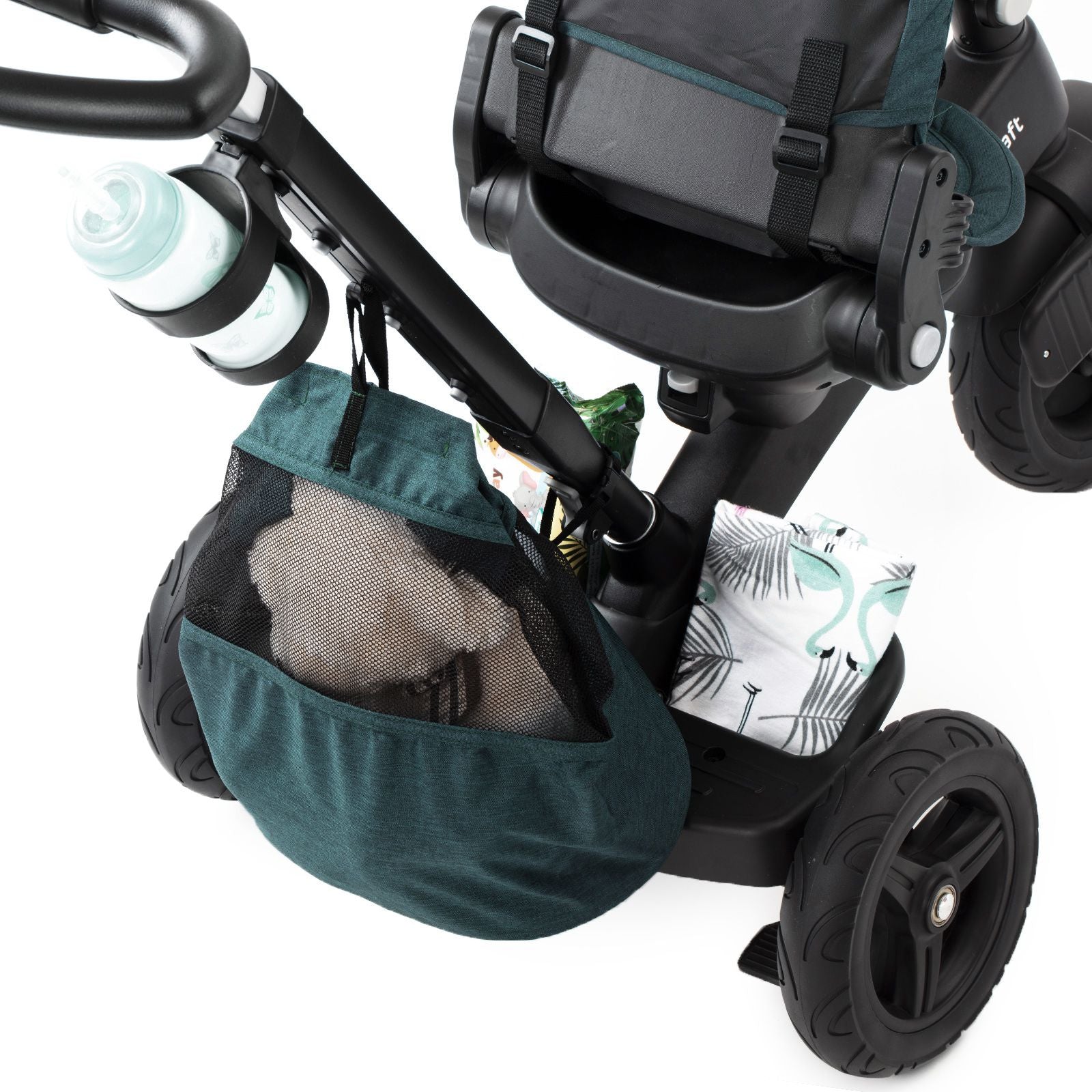 Kinderkraft Triciclo 5 en 1 EASYTWIST - Gris