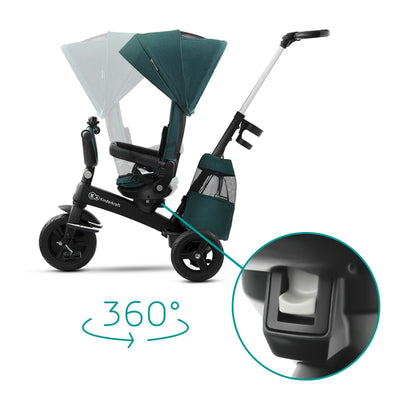 Kinderkraft Triciclo 5 en 1 Easytwist - Verde
