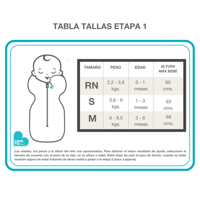 Love to Dream Saco Swaddle UP™ TOG 1.0 Orgánico - Crema