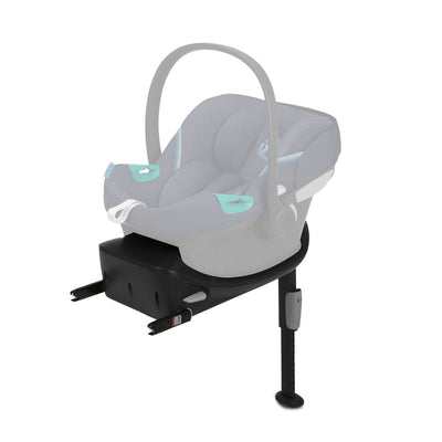 Cybex Travel System Coche LIBELLE SLV Fog Grey con Silla Nido Aton B2