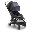 Cochecito Bugaboo Butterfly compacto con capota expansible con 4 paneles. Se puede mirar a tu bebe. Coche Butterfly se despliega en 1 segundo.