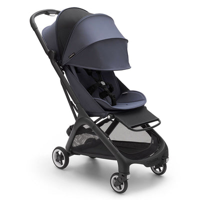 Cochecito Bugaboo Butterfly compacto con capota expansible con 4 paneles. Se puede mirar a tu bebe. Coche Butterfly se despliega en 1 segundo.