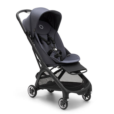 Travel System Coche Bugaboo Butterfly Azul con Silla Nido Aton S2