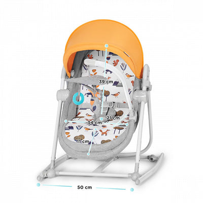 Kinderkraft Silla Mecedora 5 en 1 NOLA
