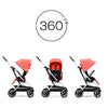 Cybex Coche Compacto EEZY S TWIST+2  - SLV Hibiscus Red