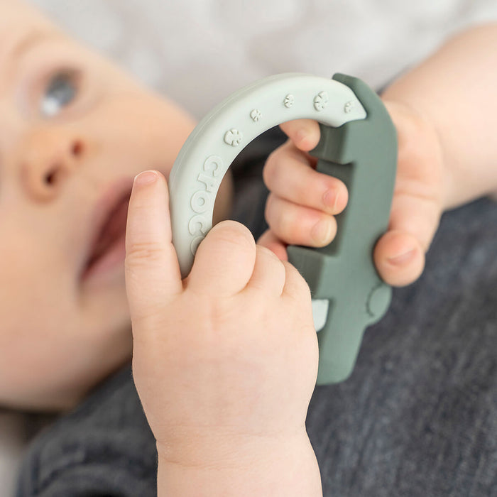 mordedor 2-pack - deer friends - verde/azul done by deer en blanca y augusto