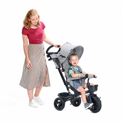 Kinderkraft Triciclo 3 en 1 Aveo - Gris