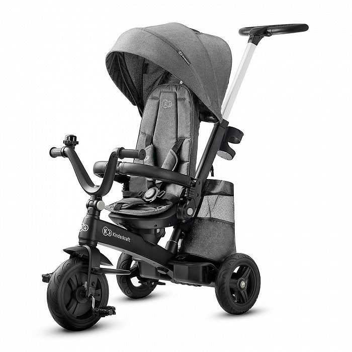 Kinderkraft Triciclo 5 en 1 EASYTWIST - Gris