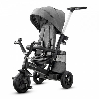 Kinderkraft Triciclo 5 en 1 Easytwist - Gris