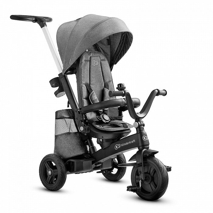 Kinderkraft Triciclo 5 en 1 EASYTWIST - Gris