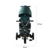 Kinderkraft Triciclo 5 en 1 Easytwist - Verde