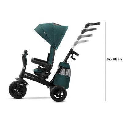 Kinderkraft Triciclo 5 en 1 Easytwist - Verde