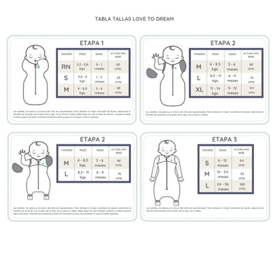 Love to Dream Saco Swaddle UP™ TOG 1.0 Orgánico - Menta